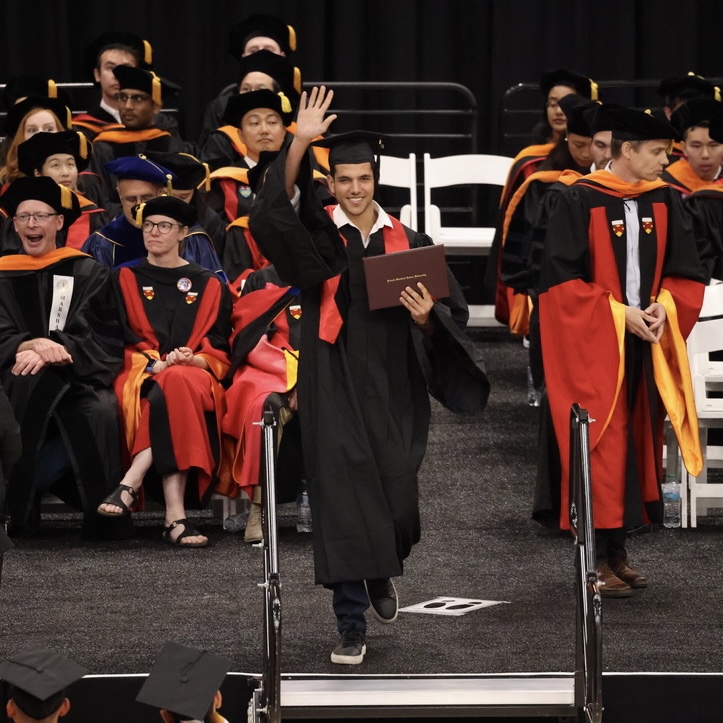 June 2024 | My son graduating