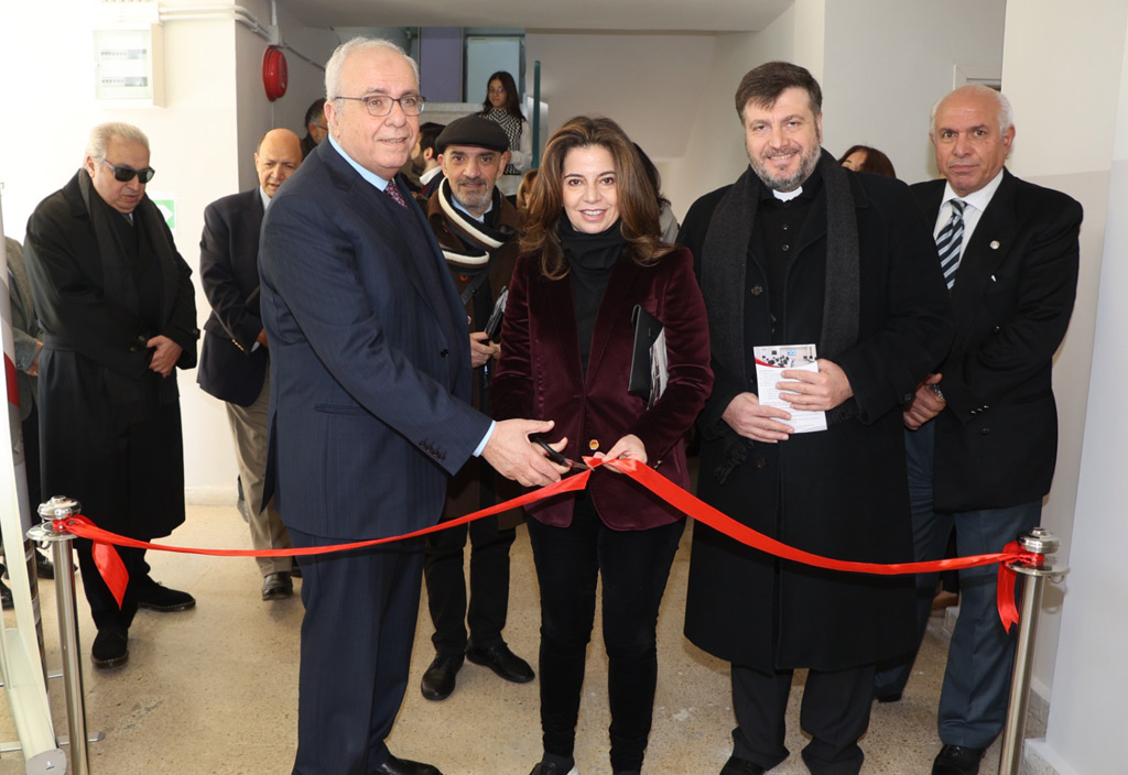 February 2023 | Opening the science and computing labs at the Lycée Khadija